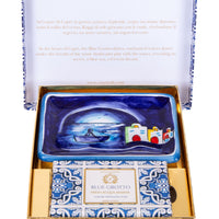 BLUE GROTTO - Hand Painted -Single Gift Set