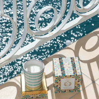 TAKE ME TO CAPRI Hand Painted Soy Candle - Fig Leaves & Ivy 200g