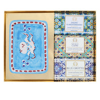 BLUE MAIOLICA - 3 Soap Gift Set