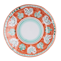 ANIMALETTI DINNER PLATES 26 CM HANDLE PAINTED- Set of 6