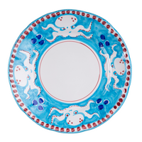 ANIMALETTI DINNER PLATES 26 CM HANDLE PAINTED- Set of 6