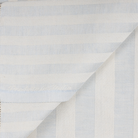 ROMANTICA LIGHT-BLUE & WHITE LINEN GUEST TOWEL SET