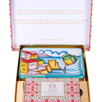 APERITIVO IN AMALFI - Hand Painted -Single Gift Set