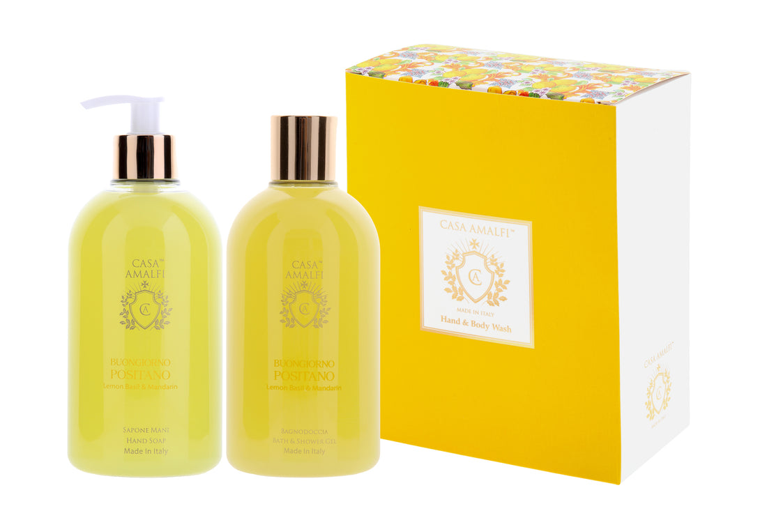 BUONGIORNO POSITANO - Set Sapone Mani e Bagnoschiuma
