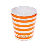 SUMMER IN SORRENTO Hand Painted Soy Candle - Bergamot & Orange Blossom 200g