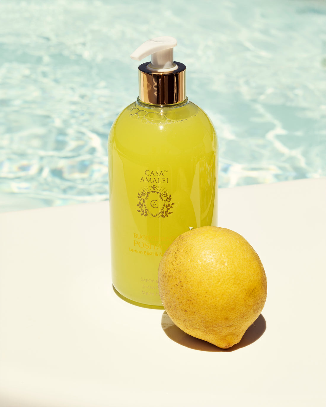 BUONGIORNO POSITANO HAND WASH - Lemon Basil & Mandarin 500ml