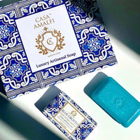 BLUE MAIOLICA - 3 Soap Gift Set
