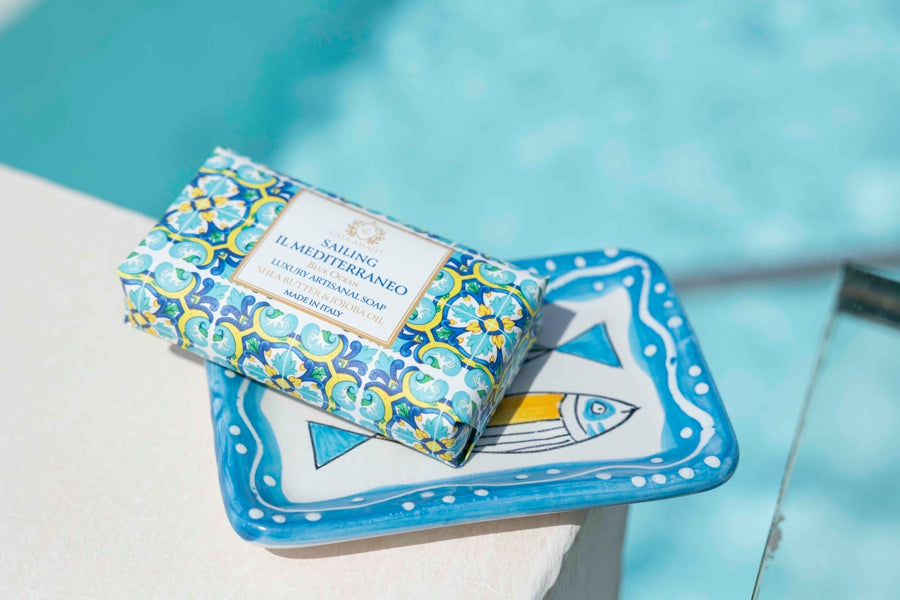 SAILING IL MEDITERRANEO SAPONE PER IL CORPO - Blue Ocean 150 gr