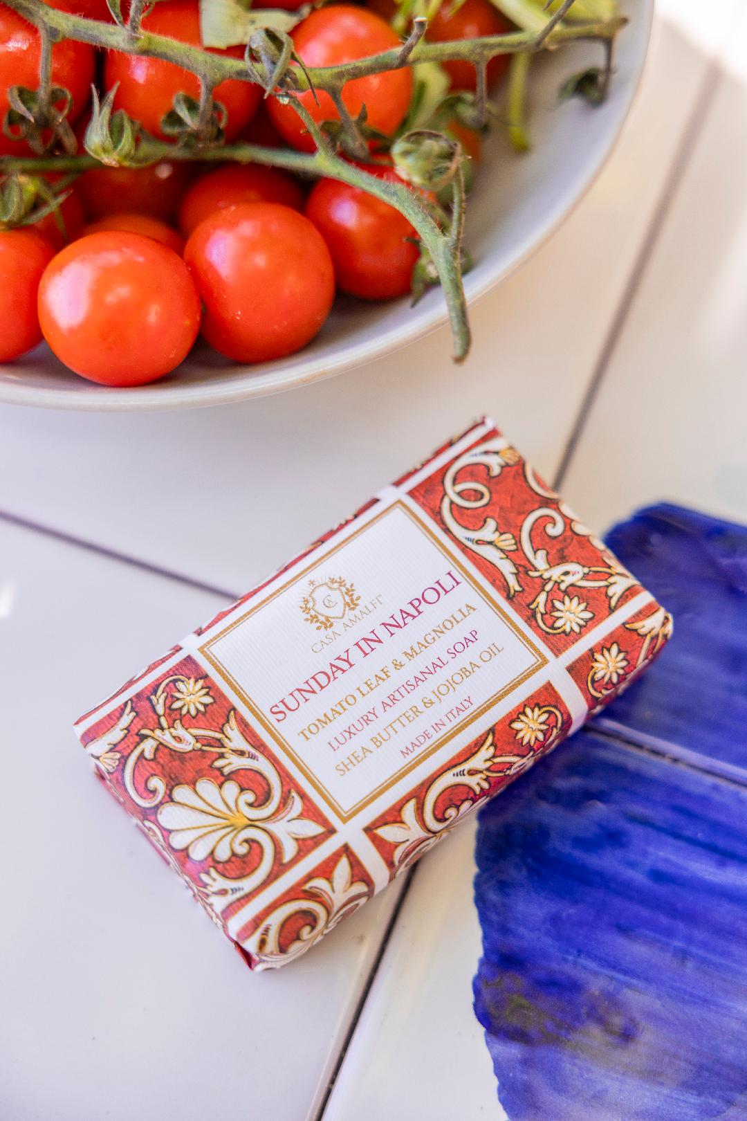 SUNDAY IN NAPOLI BODY SOAP - Tomato Leaf & Magnolia 150g