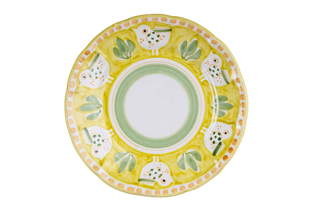ANIMALETTI DINNER PLATES  26 CM HANDLE PAINTED- Set of 6