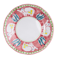 ANIMALETTI DINNER PLATES  26 CM HANDLE PAINTED- Set of 6