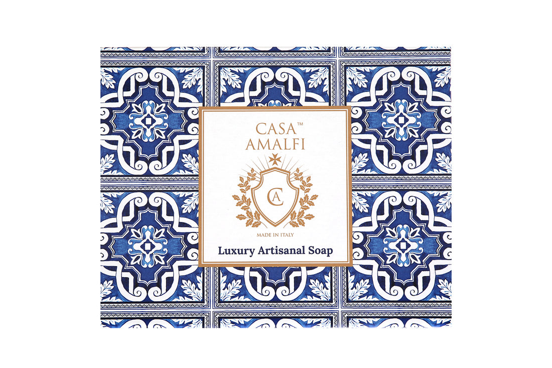 BLUE MAIOLICA - 3 Soap Gift Set
