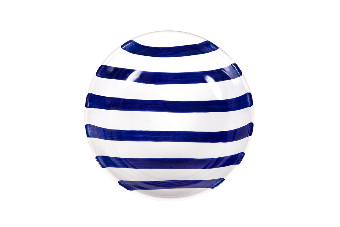 Ciotola a Strisce Blu