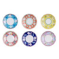ANIMALETTI DINNER PLATES  26 CM HANDLE PAINTED- Set of 6